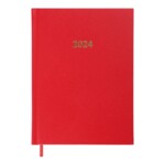 Ежедневник датированный 2024 Buromax STRONG А5 красный 336 с (BM.2129-05)