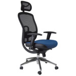 Кресло Office4You Lucca Blue (27592)