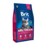 Сухой корм для кошек Brit Premium Cat Adult Chicken 8 кг