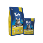 Сухой корм для кошек Brit Premium Cat Adult Salmon 1,5 кг