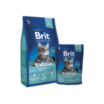 Сухой корм для кошек Brit Premium Cat Sensitive 0,3 кг