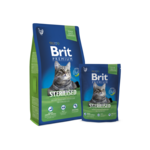 Сухой корм для кошек Brit Premium Cat Sterilised 0,3 кг