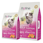 Сухой корм для кошек Profine Cat Derma Adult Salmon 0,3 кг