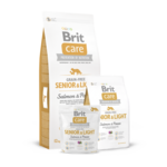 Сухой корм для собак Brit Care Grain-free Senior & Light Salmon & Potato 1 кг