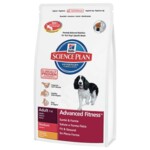 Сухой корм для собак Hill's Science Plan Canine Adult Advanced Fitness Medium Chicken 2,5 кг