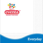 Салфетки столовые Eventa трехслойные белые 33х33 см 20 шт (34504300_4823071602449)