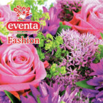 Салфетки столовые Eventa Fashion трехслойные Розовая гармония 33х33 см 20 шт (34275500_4037698999992)