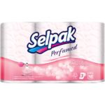 Туалетная бумага Selpak Perfumed с ароматом Пудра 12 рулонов (8690530603967)