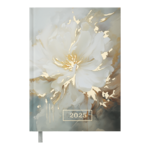 Ежедневник датированный 2025 Buromax Spoleto, А5, белый (BM.2168-12)