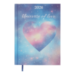 Ежедневник датированный 2026 Buromax Romantic A5 336 с. (BM.2170-06)