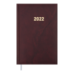 Ежедневник датированный 2022 Buromax BASE (Miradur) А6 L2U бордовый 336 с (BM.2514-13)