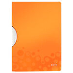 Папка с клипом Leitz WOW ColorClip A4 оранжевый металлик (4185-00-44)