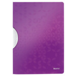 Папка с клипом Leitz WOW ColorClip A4 фиолетовый металлик (4185-00-62)