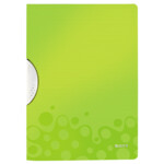 Папка с клипом Leitz WOW ColorClip A4 зеленый металлик (4185-00-64)