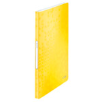 Папка с файлами Leitz WOW 20 файлов желтый металлик (4631-00-16)