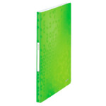 Папка с файлами Leitz WOW 20 файлов зеленый металлик (4631-00-54)