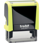 Оснаска для штампа Trodat Neon 4912 желтая 47х18 мм
