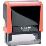 Оснаска для штампа Trodat Neon 4913 оранжевая 58х22 мм