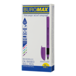 Ручка масляная Buromax SonataGrip, синяя (с рез. грипом) (BM.8355-01)