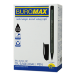 Ручка масляная Buromax Hypnos, черная (BM.8353-02)