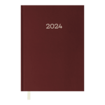 Ежедневник датированный 2024 Buromax MONOCHROME А5 бордовый 336 с (BM.2160-13)
