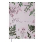 Ежедневник датированный 2022 Buromax SPOLETO А5 розовый 336 с (BM.2168-10)