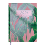Ежедневник датированный 2021 Buromax Paradise А5 336 с. Зеленый (BM.2198-04)