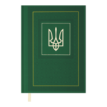 Щоденник датований 2022 Buromax NATION А5 зелений 336 с (BM.2199-04)