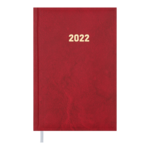 Ежедневник датированный 2022 Buromax BASE (Miradur) А6 L2U красный 336 с (BM.2514-05)