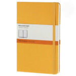 Блокнот CLASSIC твердая обложка, Large, линия, 240 стр, orange yellow (1QP060M2)