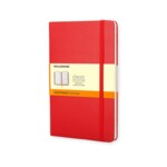 Блокнот CLASSIC твердая обложка, Large, линия, 240 стр, scarlett red (1QP060F2)