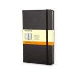 Блокнот CLASSIC твердая обложка, Pocket, линия, 192 стр, черный (1MM710)