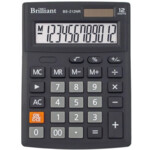 Калькулятор настольный Brilliant 12-разрядный 103х137х31 мм (BS-212NR)