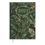 Ежедневник датированный 2022 Buromax RICH А5 зеленый 336 с (BM.2158-04)