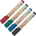 Набор перманентных маркеров Edding EcoLine 1.5-3 мм (E21/4)