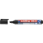 Маркер для сухостираемых досок Edding 1-5 мм Черный (E363bk)