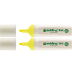 Набор из 2-х маркеров текстовых Edding EcoLine 2-5 мм желтый (E24/2)
