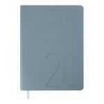 Щоденник датований 2024 Buromax STEEL А5 блакитний 336 с (BM.2127-30)
