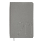 Ежедневник датированный 2026 Buromax STEEL А6 серебряный 336 с (BM.2517-24)