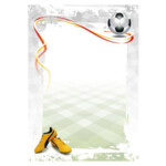 Картон для дипломов Galeria Papieru Football 25 шт (1620102000901)