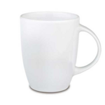 Чашка ELITE керамическая белая 250мл (0912)