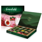 Набор чая Greenfield ассорти 12 сортов по 5 шт 60 пакетиков (gf.106340)