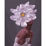 Картина за номерами ZiBi В обіймах квітів 40х50 (ZB.64006)