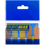 Закладки пластиковые с клейким слоем Buromax 45x12 мм 125 листов (BM.2308-99)