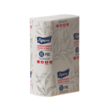 Полотенца бумажные целлюлозные V-образные 21х22 см 150 листов, 2-х сл., белые (RV023)