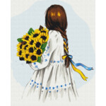Картина по номерам ZiBi Цветы Украины 40х50 см (ZB.64001)