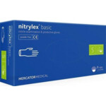 Перчатки нитриловые PRO SERVICE NITRYLEX BASIC размер S 100шт (pr.17203700)