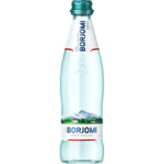 Вода минеральная Боржоми сильногазированная стекляная бутылка 0,33 л (4860019001339)