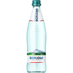 Вода минеральная Боржоми сильногазированная стекляная бутылка 0,5 л (4860019001346)