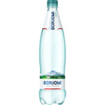Вода минеральная Боржоми сильногазированная пластиковая бутылка  0,75 л (4860019001414)
